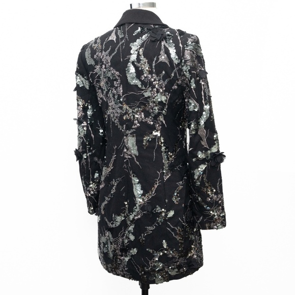 Dress The Population. Berkley Sequin Blazer Dress. - Picture 14 of 16